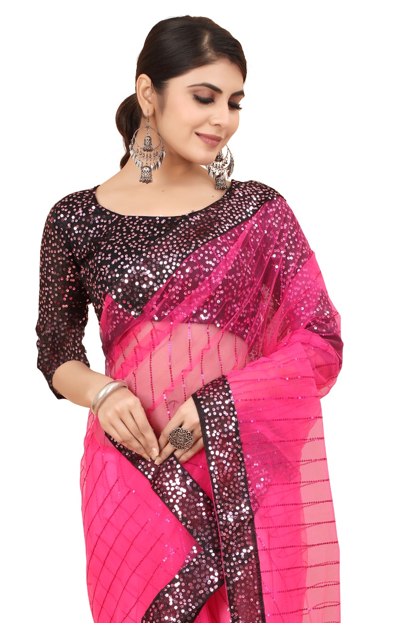 Vanshaft Woven Cotton Saree For With Blouse 